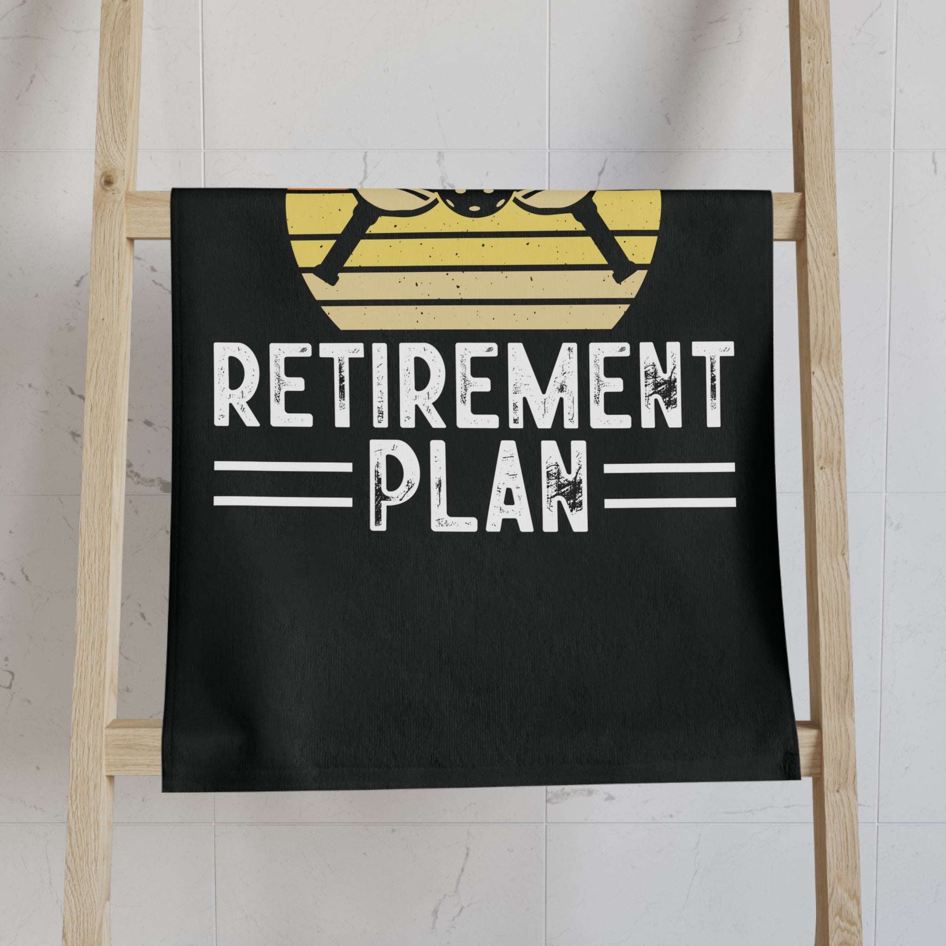 Pickleball Cool Hand Towel - Pickleball Is My Retirement Plan
