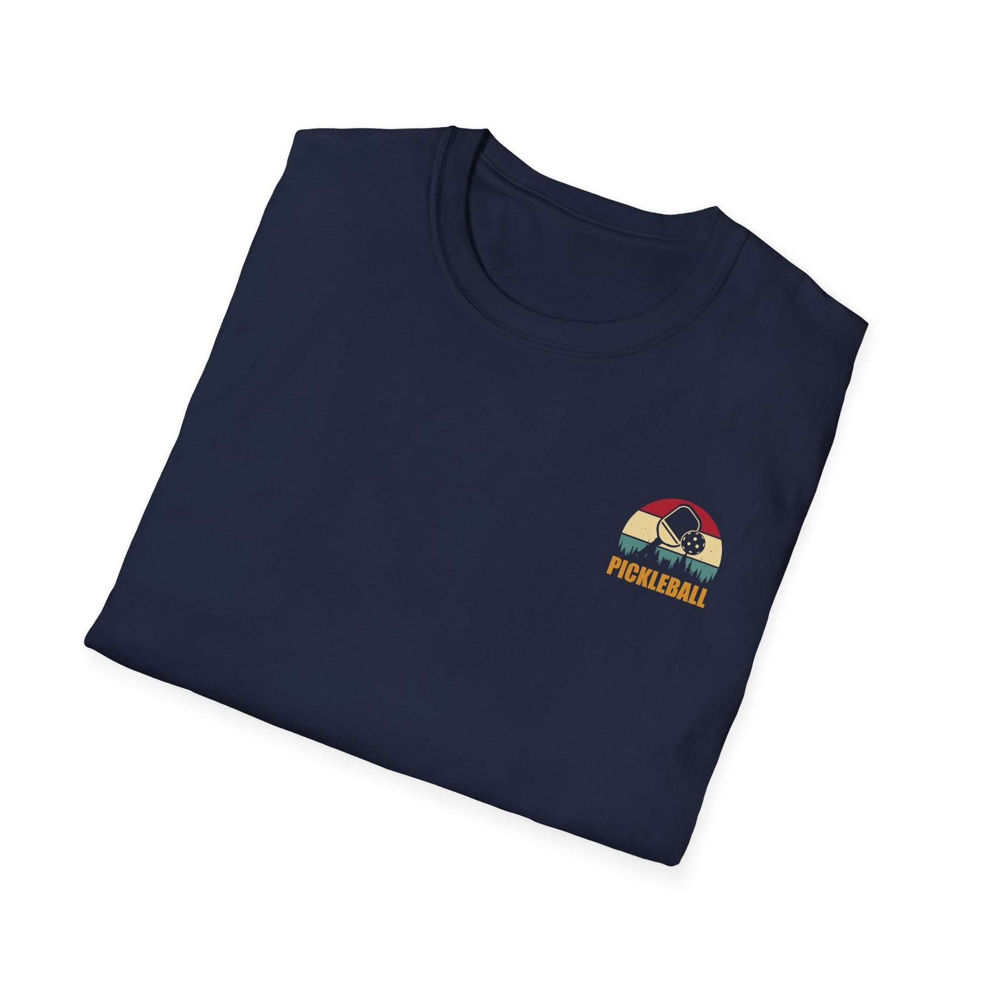 Men's Durable Pickleball T-shirt - Pickleball Is My Retirement Plan