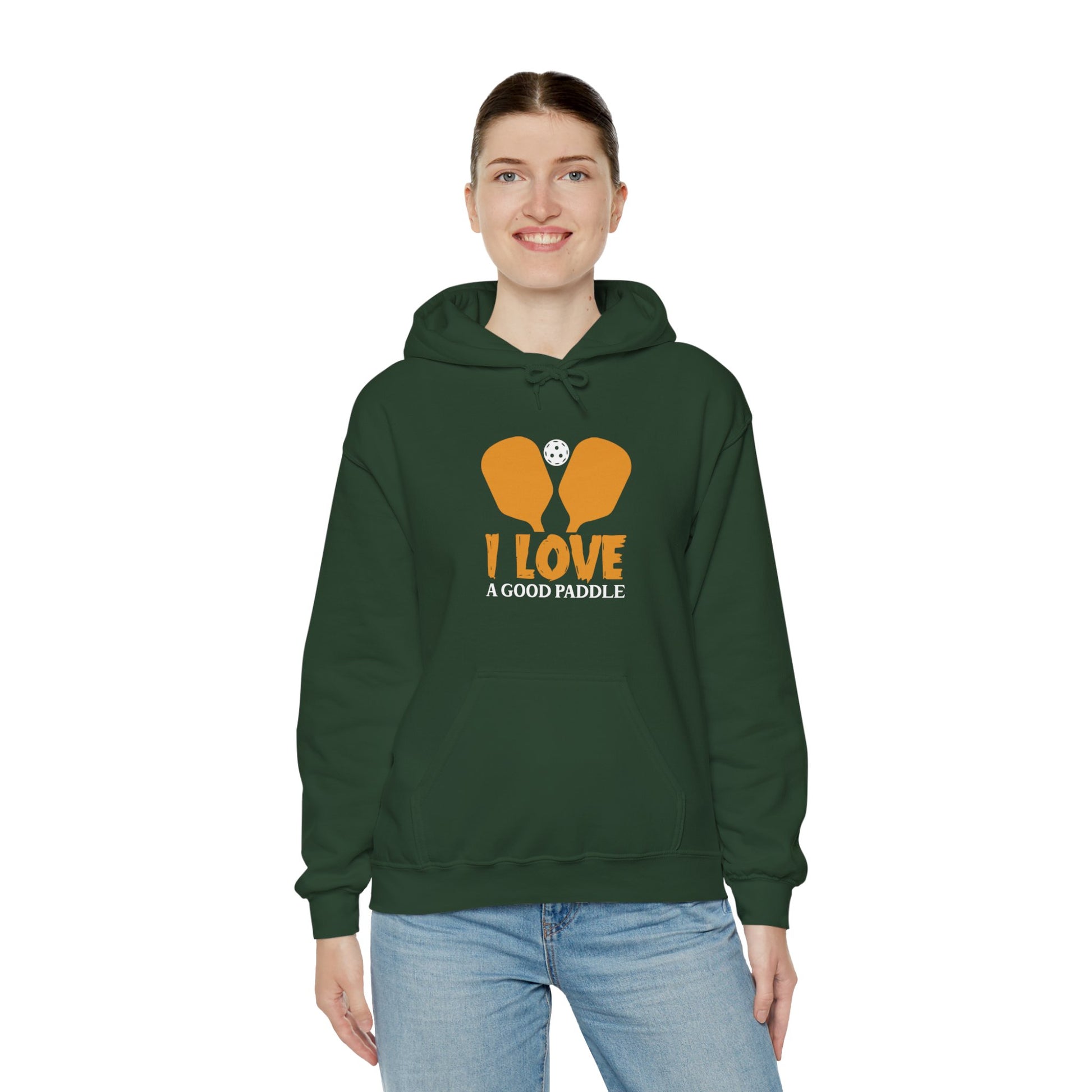 Women's Funny Pickleball Hoodie - I Love a Good Paddle