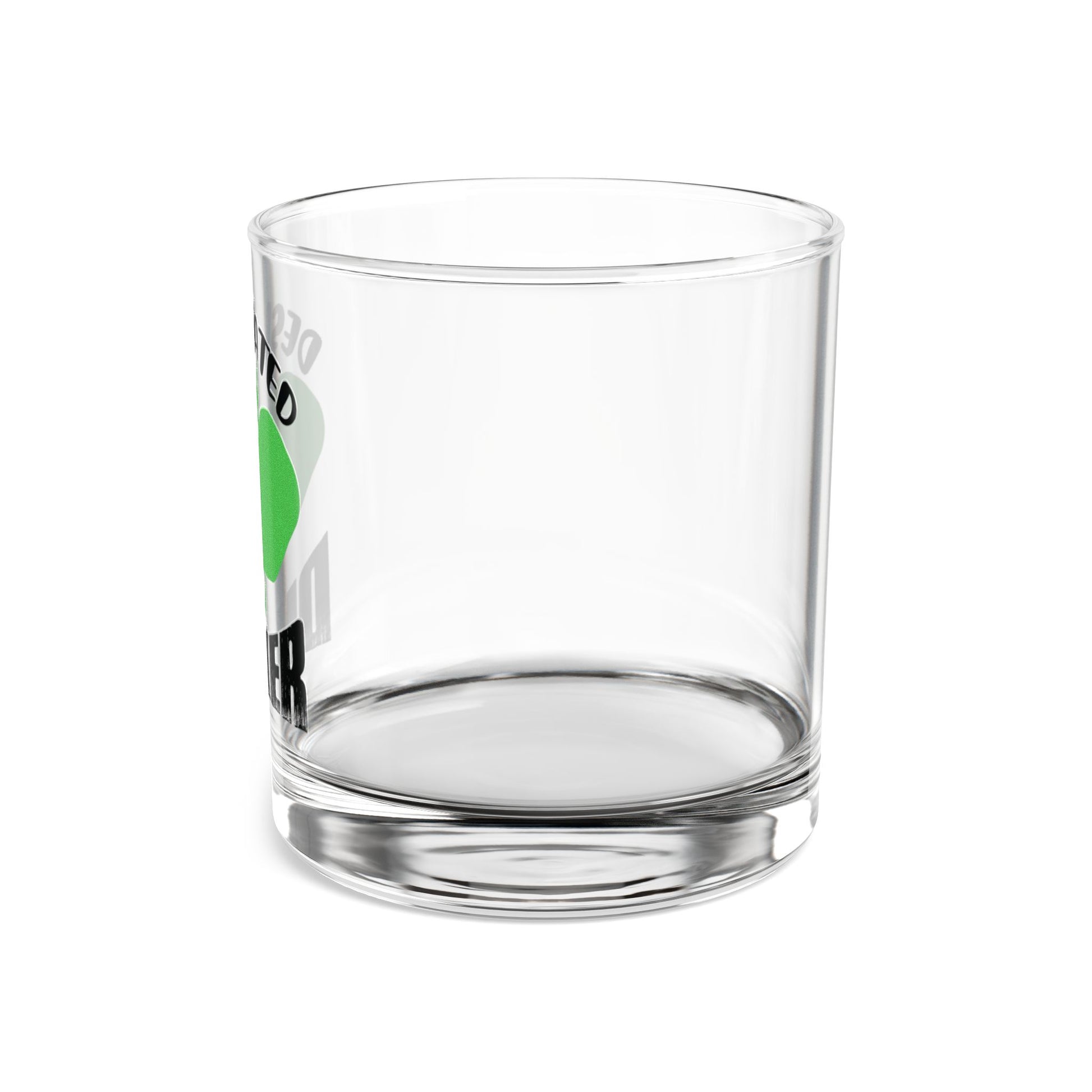Pickleball Witty Rocks Glass - Designated Dinker