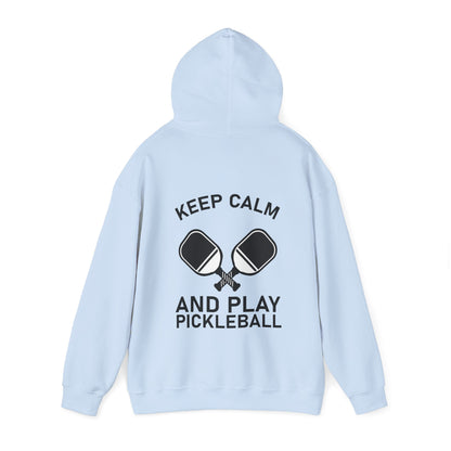 Women's Funny Pickleball Hoodie - Keep Calm And Play Pickleball
