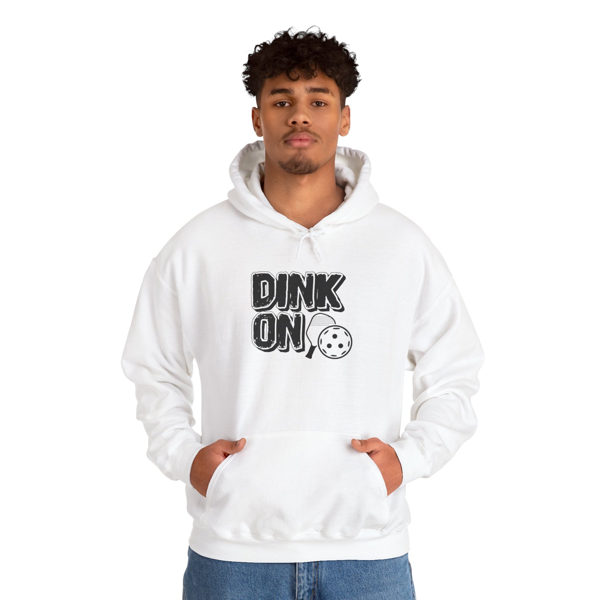 Men's Trendy Pickleball Hoodie - Dink On