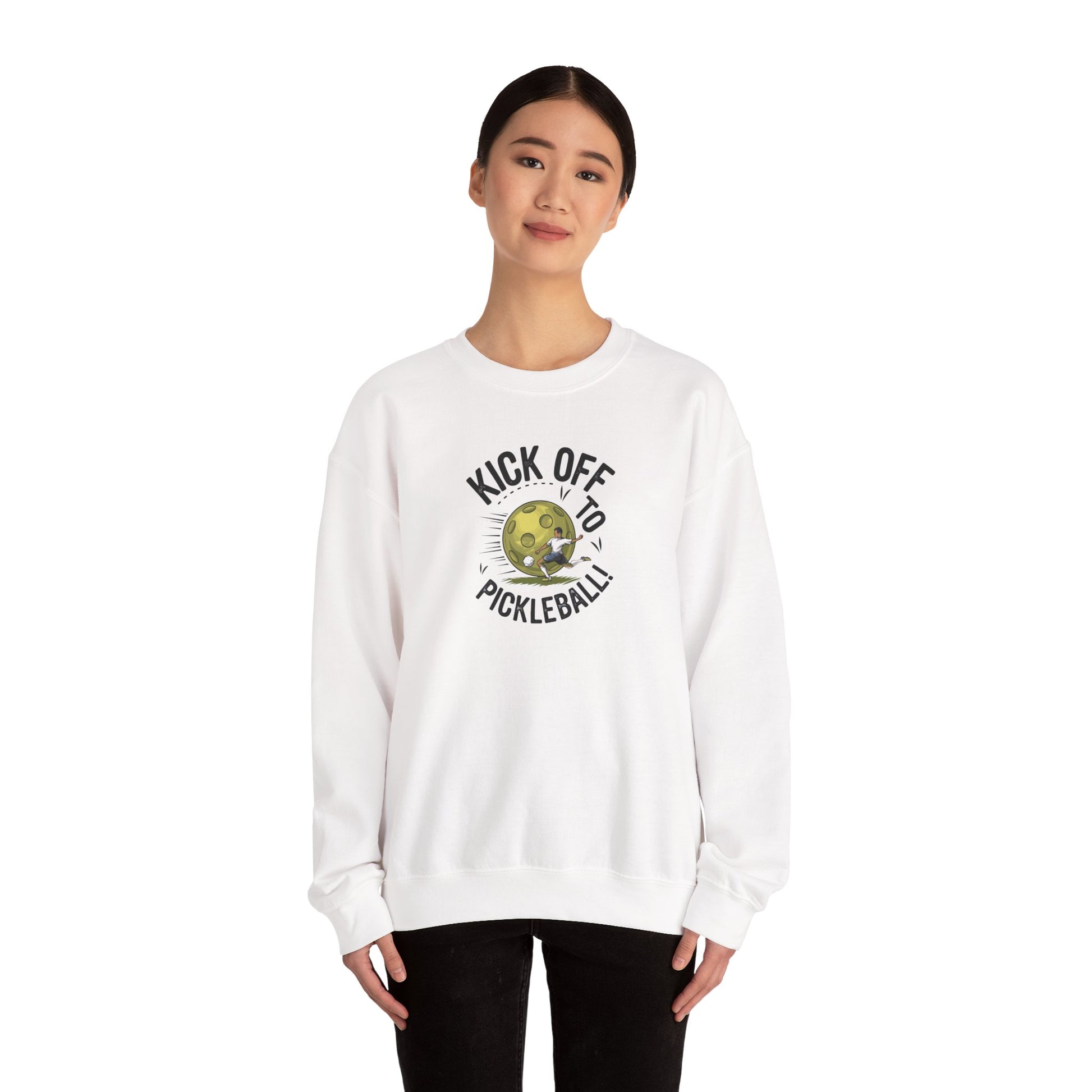 Women's Soft Pickleball Sweatshirt - Kick Off to Pickleball