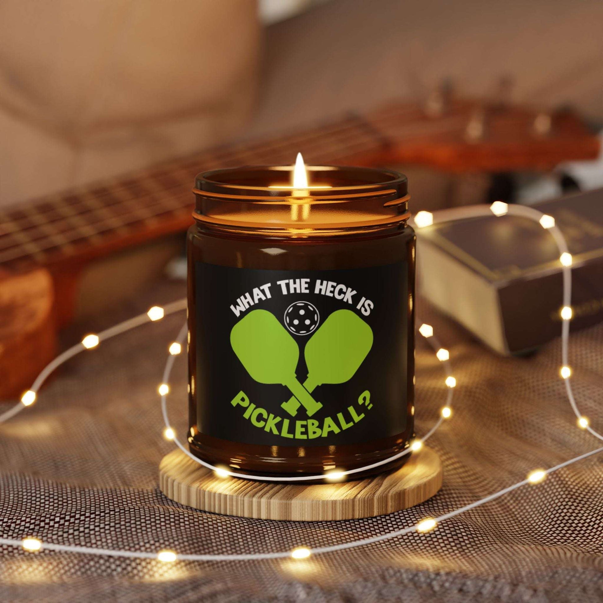 Pickleball Delightful Candle - Dad Grandpa Pickleball Legend