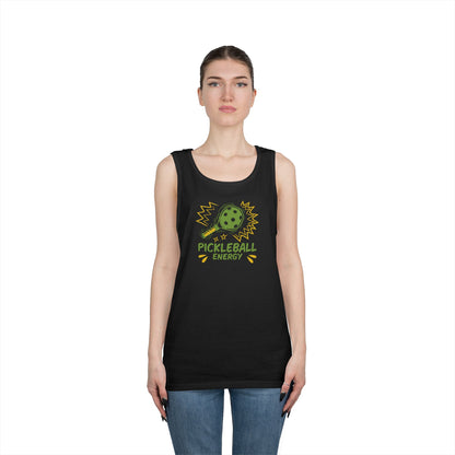 Women's Quirky Pickleball Tank Top - Pickleball Energy