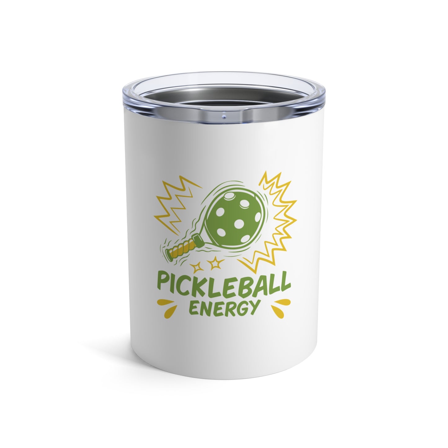 Pickleball Stylish Tumbler - Pickleball Energy White