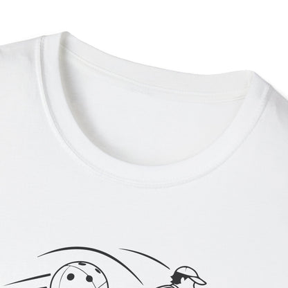 Men's Lightweight Pickleball T-shirt - Moving Fast Pickleball Strong