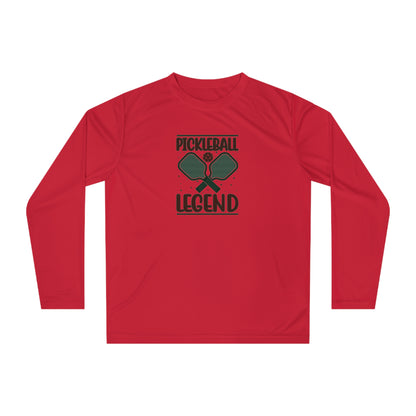 Men's Durable Pickleball Long Sleeves top - Pickleball Legend Red