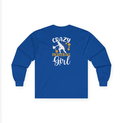 Women's Durable Pickleball Long Sleeves top - Crazy Pickleball Girl
