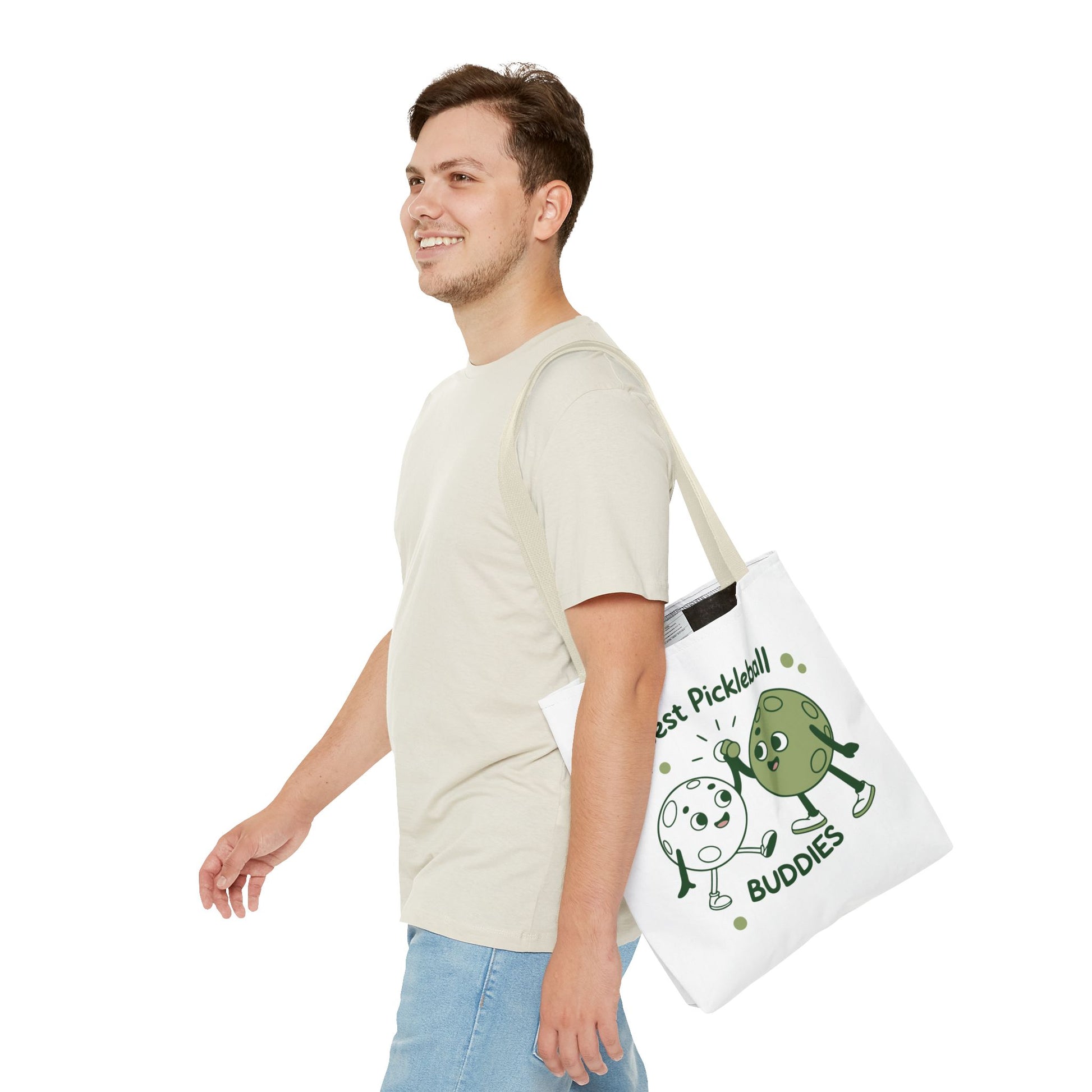 Pickleball Cute Tote Bag - Best Pickleball Buddies