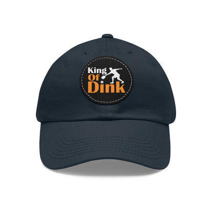 Pickleball Funny Cap - King of Dink Navy