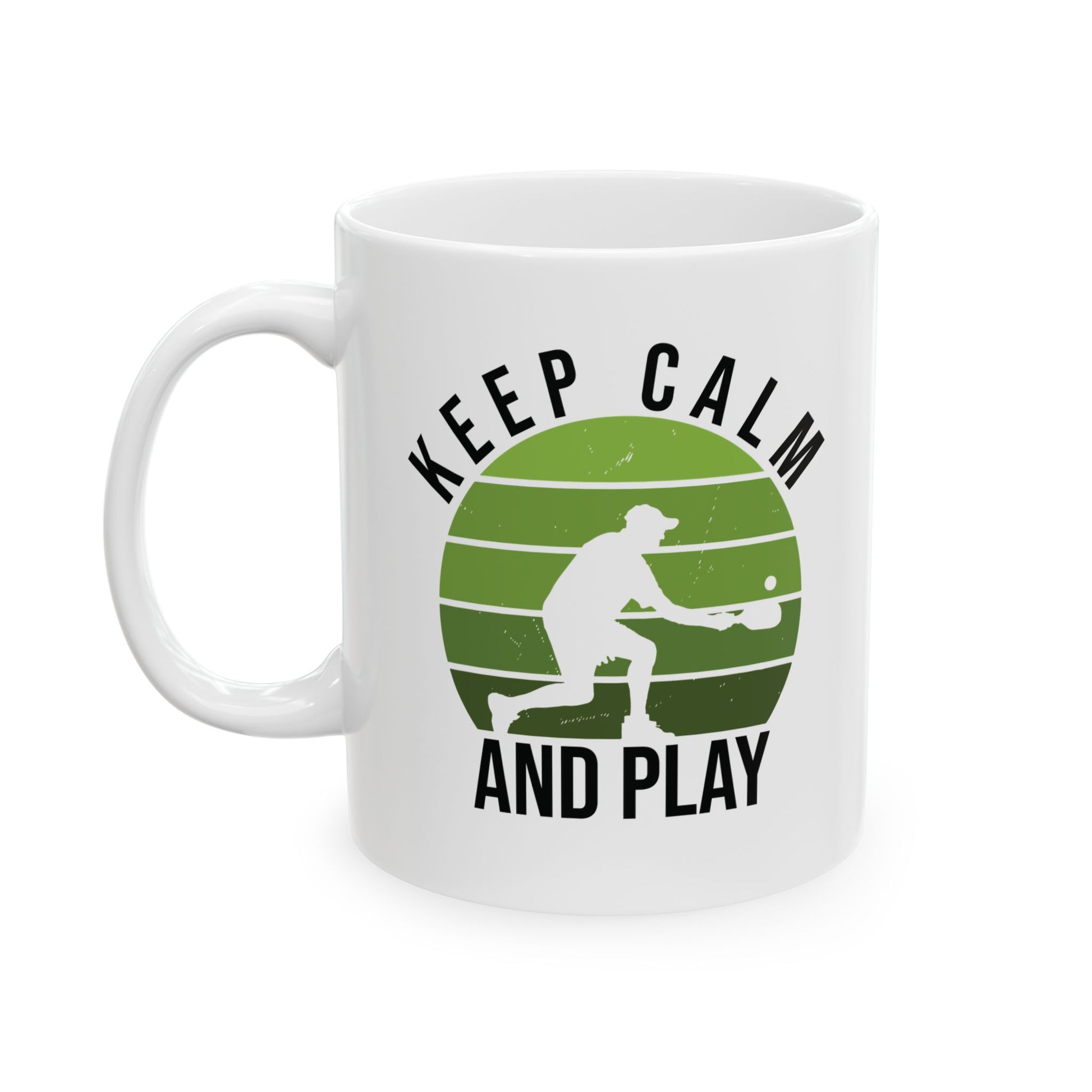 Pickleball Unique Mug - Keep Calm and Play