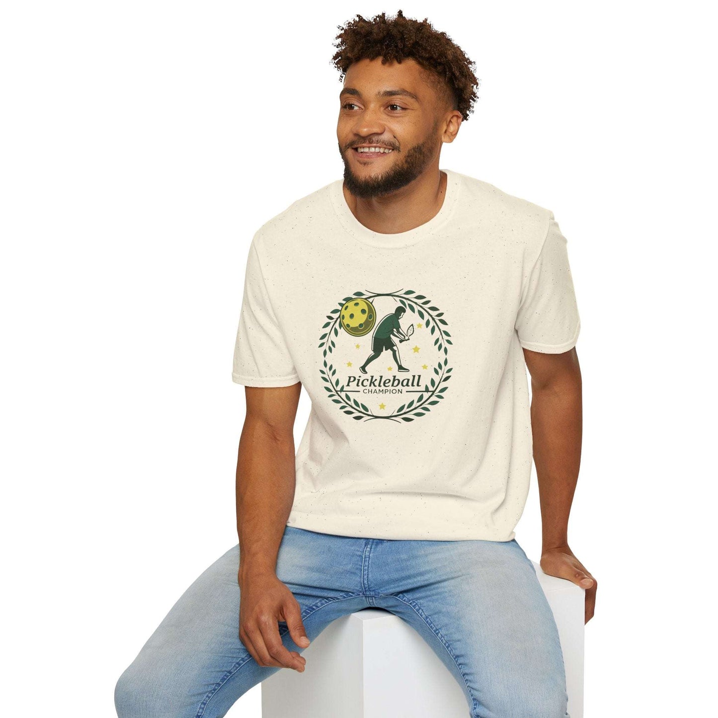 Men's Comfy Pickleball T-shirt - Pickleball Champion