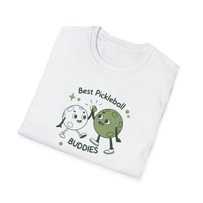 Men's Comfy Pickleball T-shirt - Best Pickleball Buddies