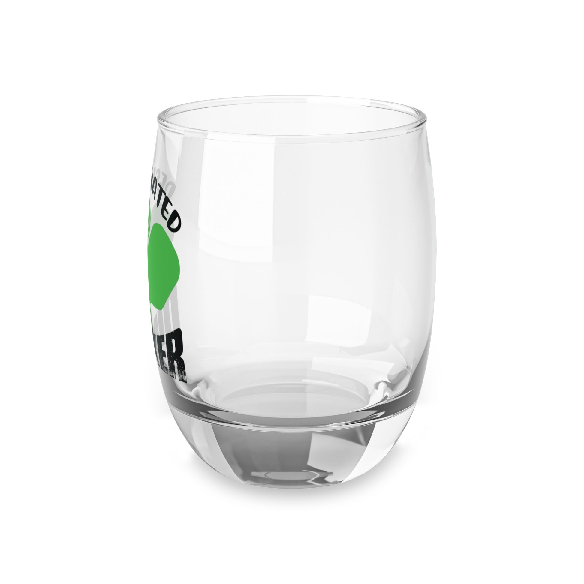 Pickleball Durable Whiskey Glass - Designated Dinker