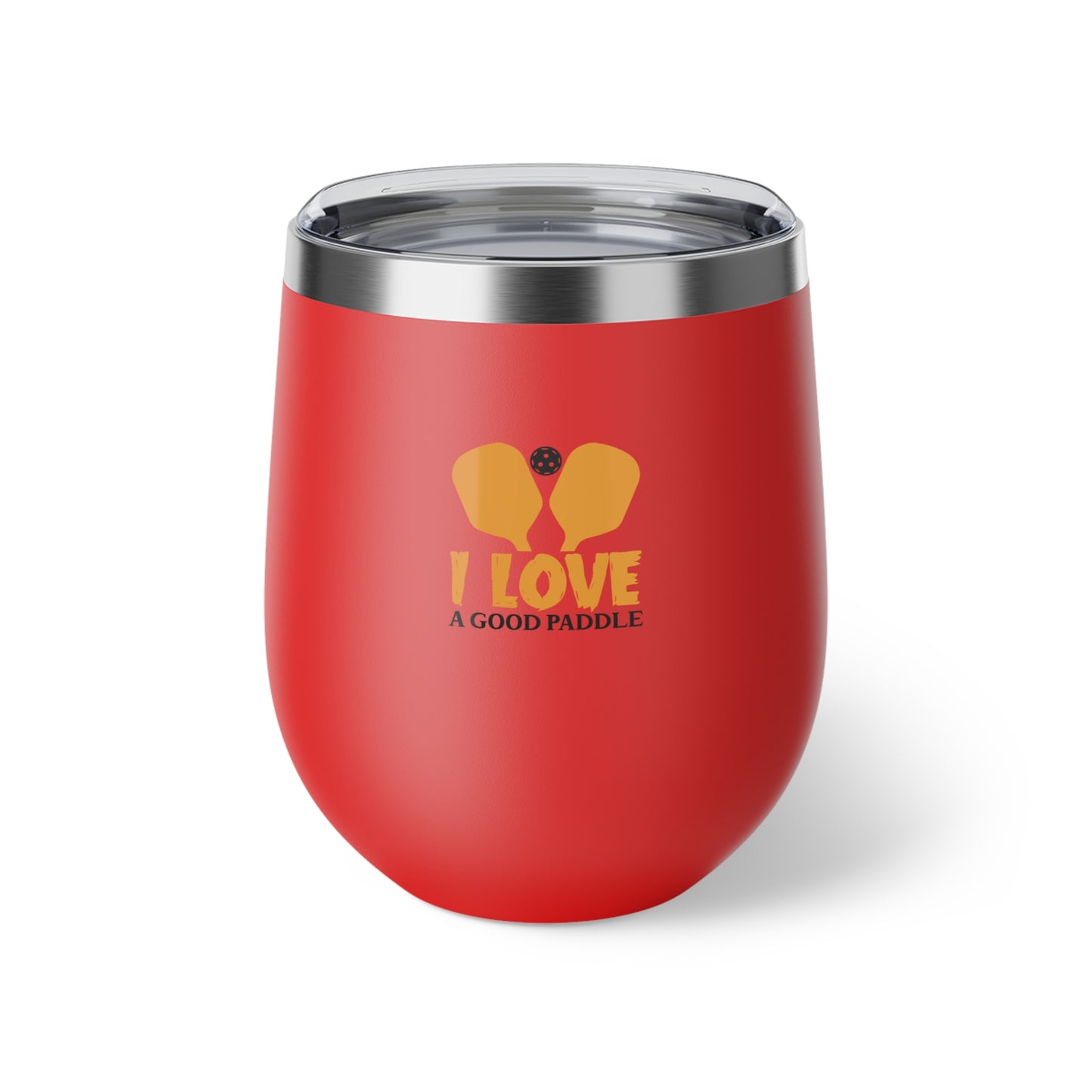 Pickleball Unique Cup - I Love a Good Paddle Red