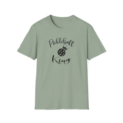 Men's Unique Pickleball T-shirt - Pickleball King Green