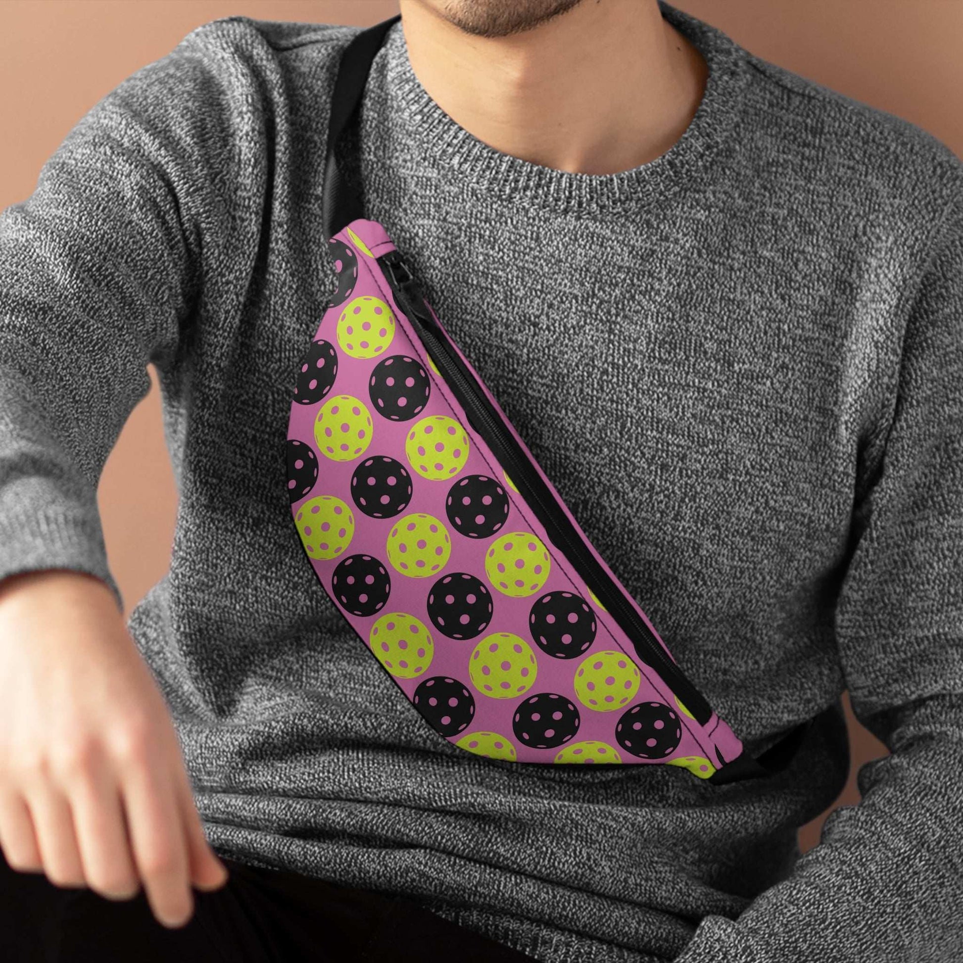 Pickleball Colorful Fanny Pack - Pickleball Ball