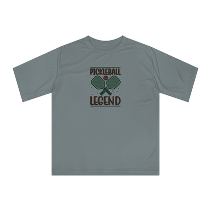 Men's Sporty Pickleball T-shirt - Pickleball Legend Gray