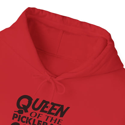 Women's Comfy Pickleball Hoodie - Queen of the Pickleball Court