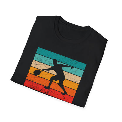 Men's Eye-Catching Pickleball T-shirt - Pickleball Guy Retro