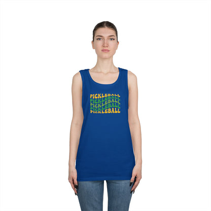 Women's Fun Pickleball Tank Top - Pickleball Wave