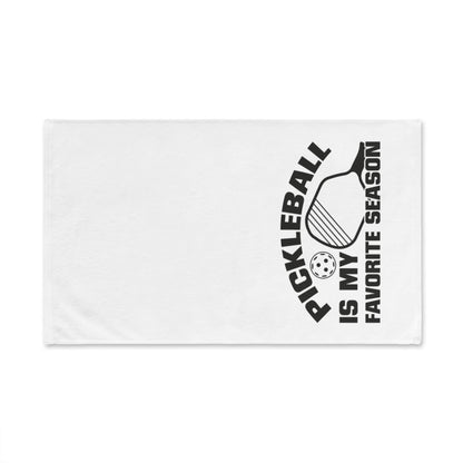 Pickleball Lightweight Hand Towel - Pickleball Is My Favorite Season