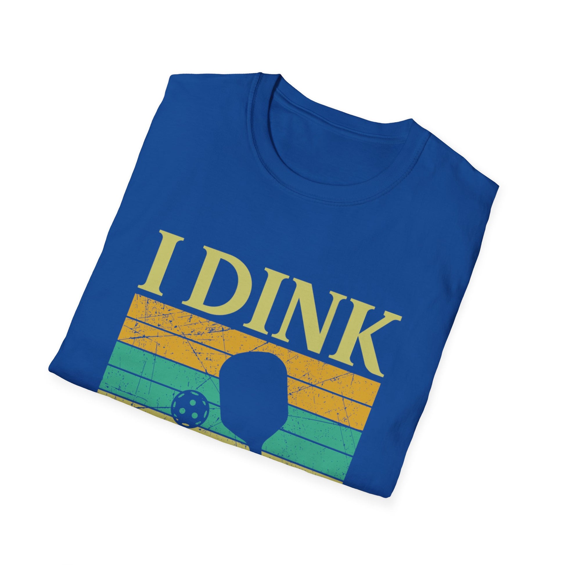 Men's Pickleball T-shirt - I Dink It's Going To Be a Good Day Retro