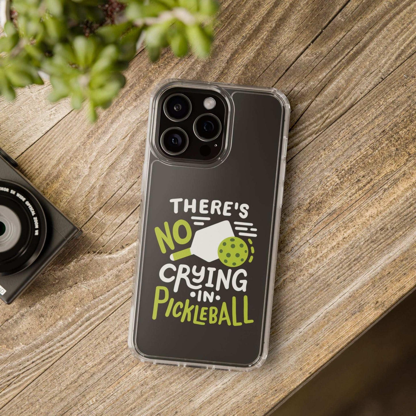 Pickleball Funny Phone case - There's No Crying in Pickleball