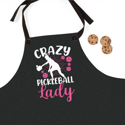 Pickleball Playful Apron - Crazy Pickleball Lady