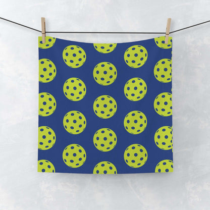 Pickleball Vibrant Face Towel - Pickleball Ball
