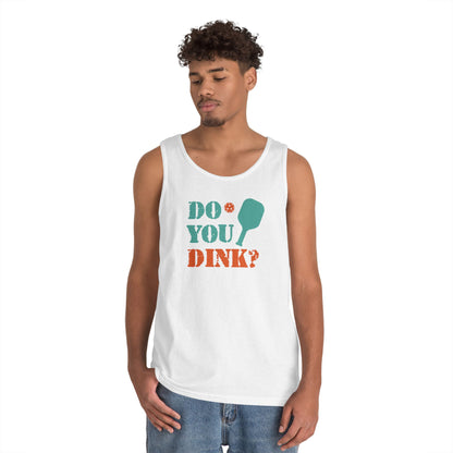 Men's Durable Pickleball Tank Top - Do You Dink?