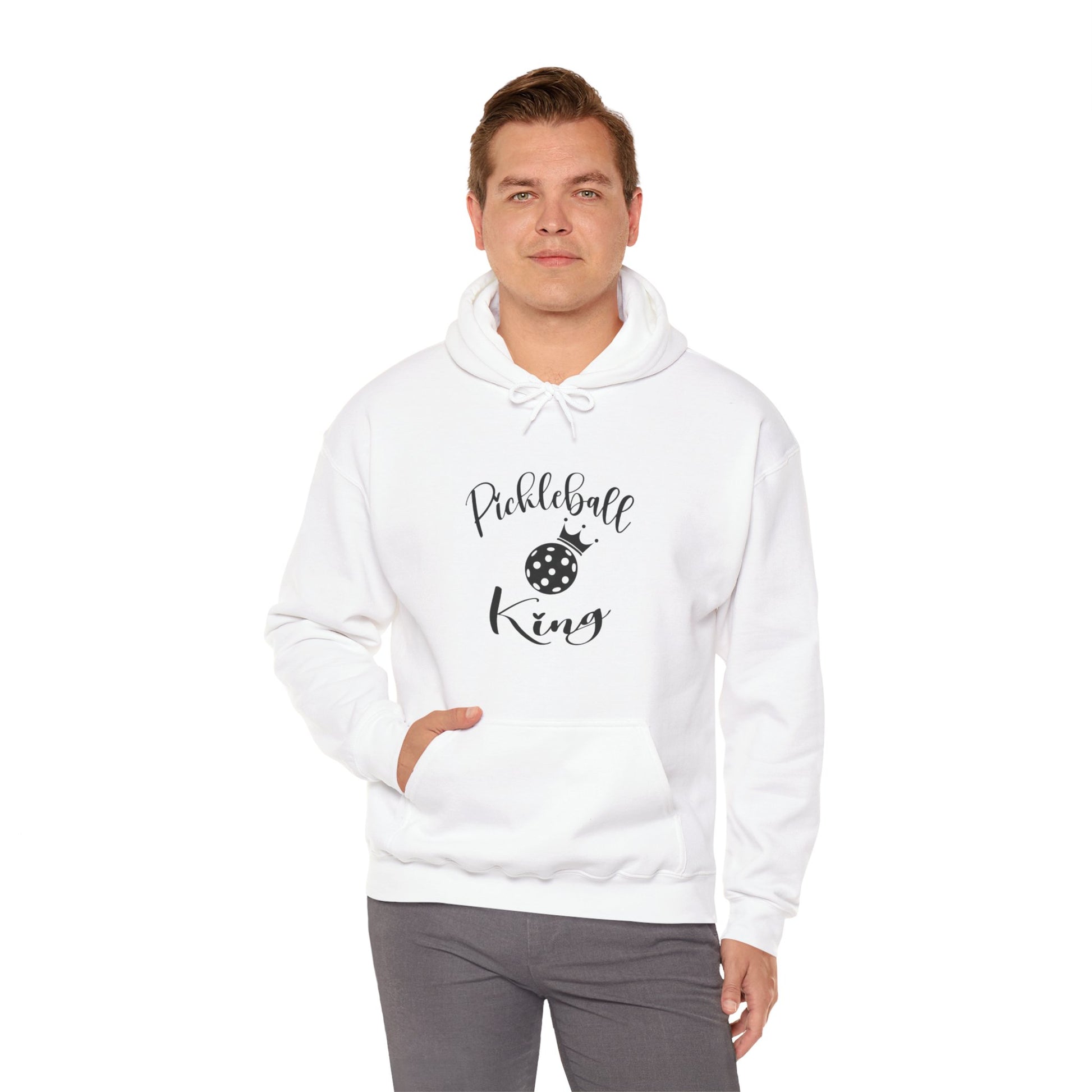 Men's Comfy Pickleball Hoodie - Pickleball King
