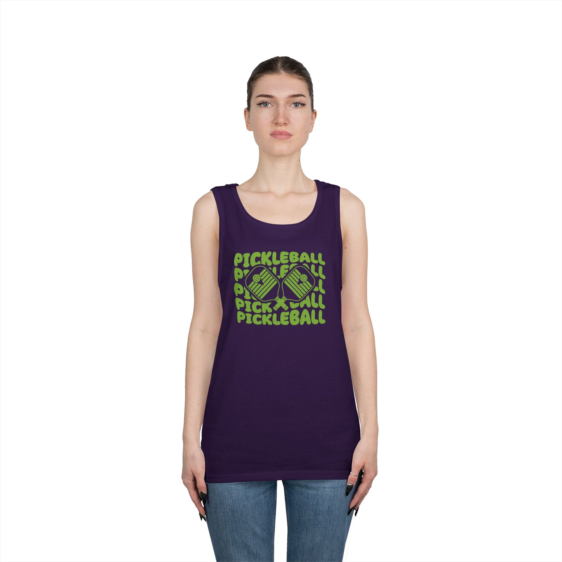 Women's Vibrant Pickleball Tank Top - Pickleball Echo