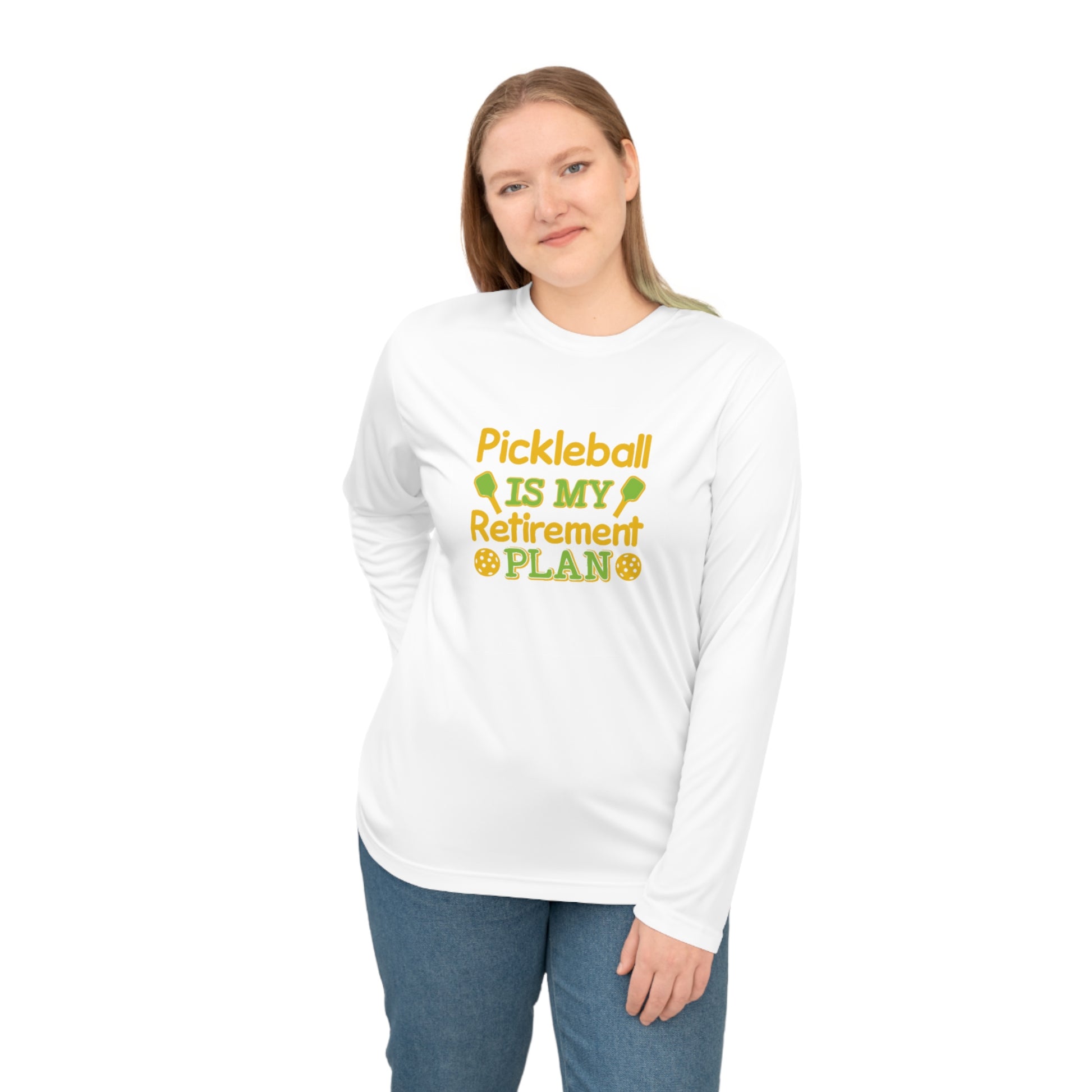 Women's Pickleball Long Sleeves top - Pickleball Is My Retirement Plan