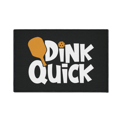 Pickleball Durable Heavy-duty Floor Mat - Quick Dink 18" x 24"