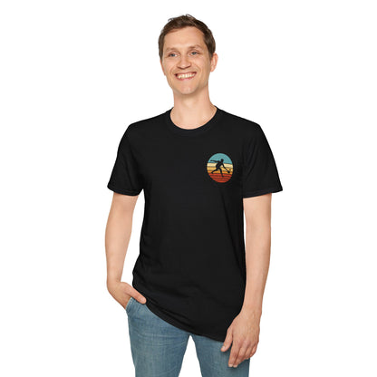Men's Pickleball T-shirt - World's Okayest Pickleball Player Retro