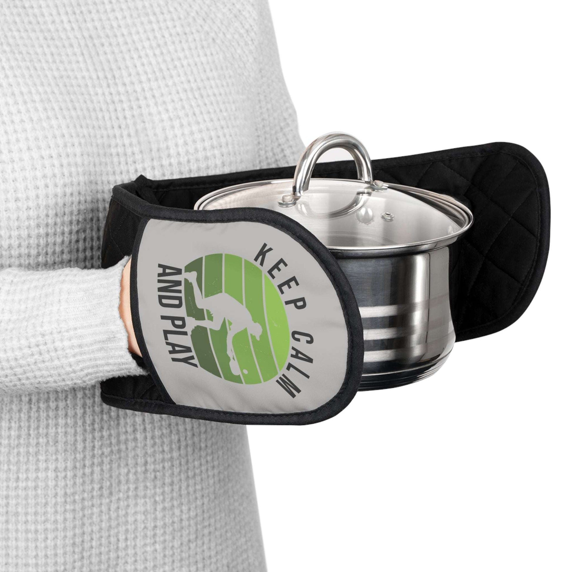 Pickleball Funny Oven Mitts - Keep Calm and Play