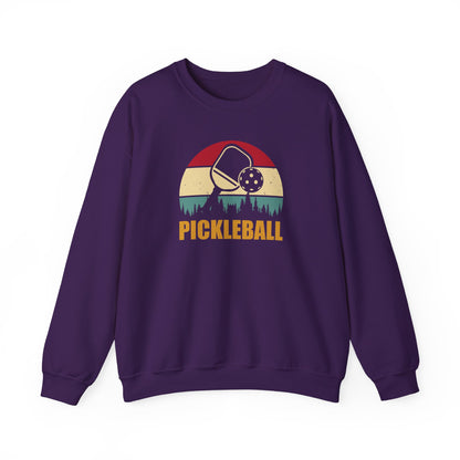 Men's Comfy Pickleball Sweatshirt - Pickleball Retro
