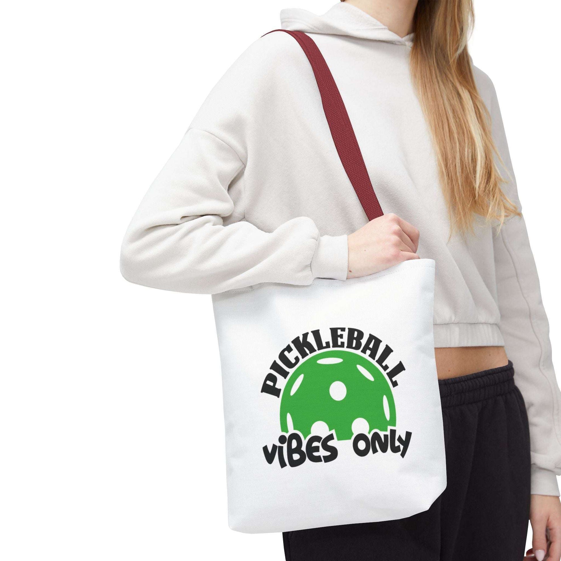 Pickleball Durable Tote Bag - Pickleball Vibes Only
