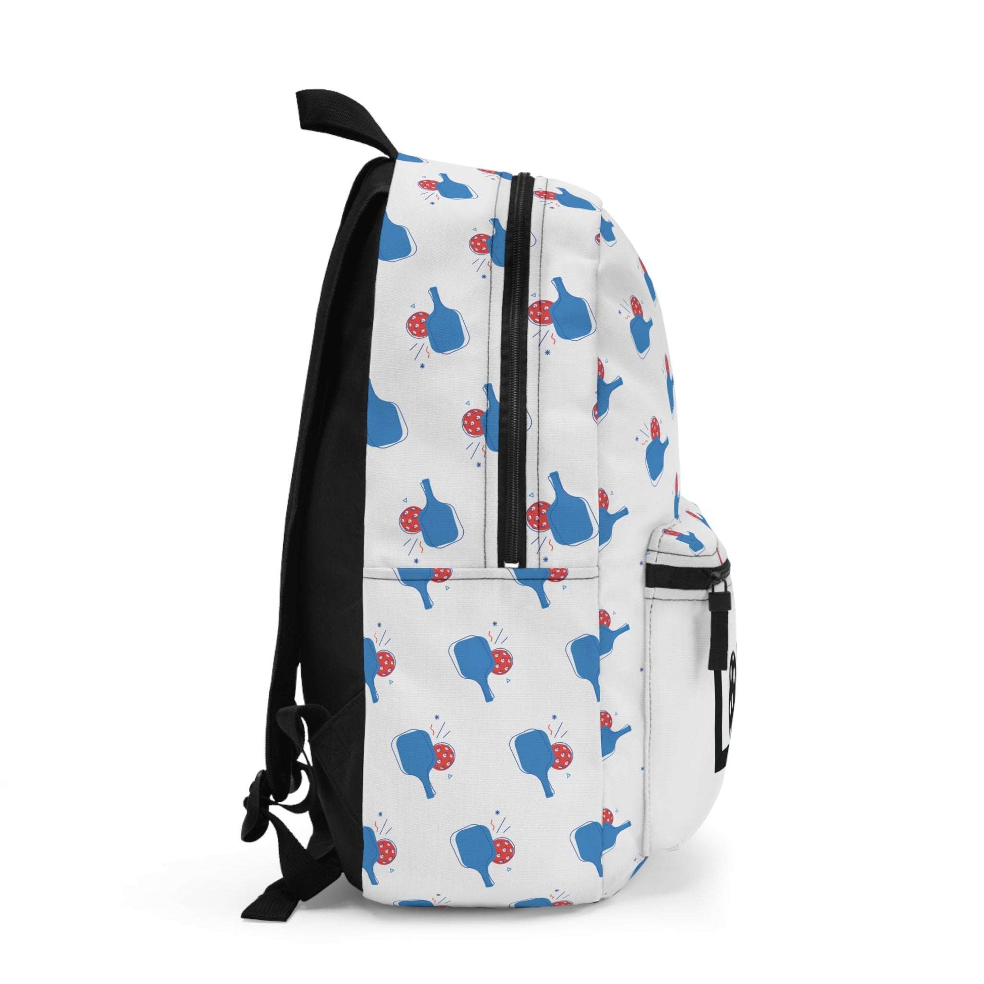 Pickleball Fun Backpack - Paddle and Ball Pattern