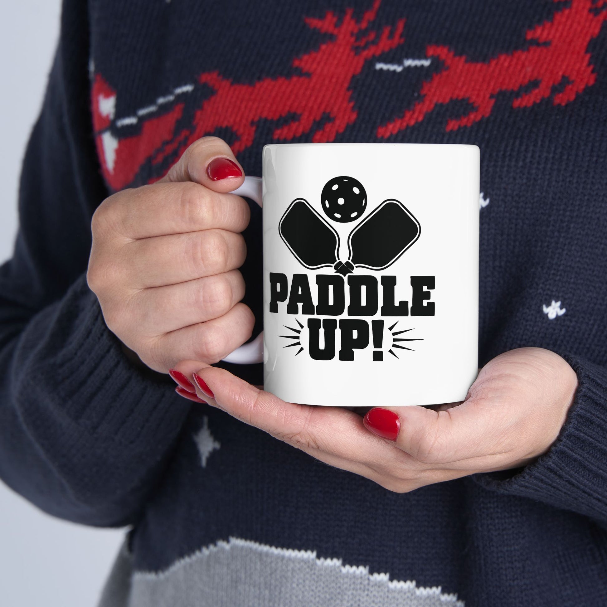 Pickleball Eye-Catching Mug - Paddle Up