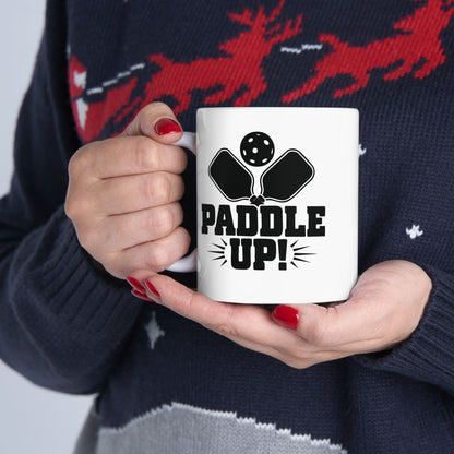 Pickleball Eye-Catching Mug - Paddle Up