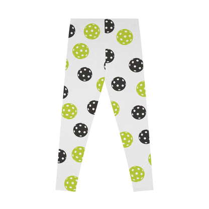 Women's Fun Pickleball Legging - Ball Pattern