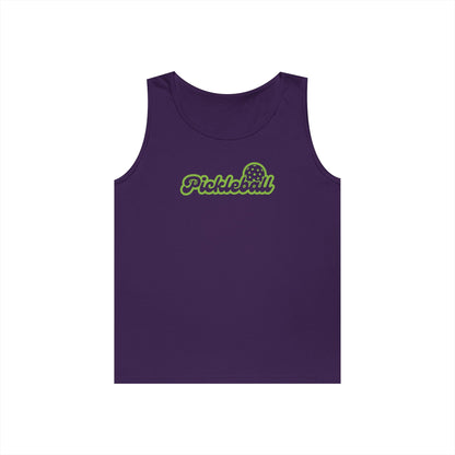 Women's Soft Pickleball Tank Top - Pickleball Flashy Purple