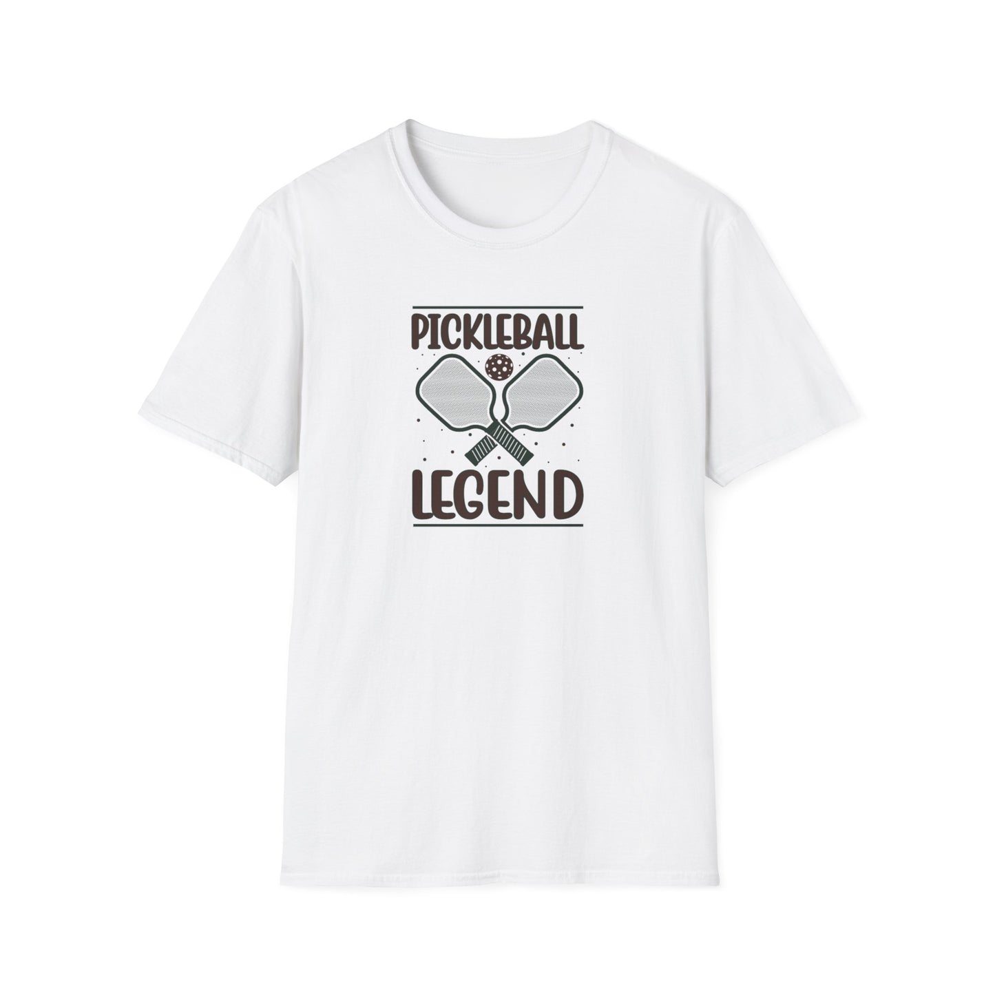 Women's Cute Pickleball T-shirt - Pickleball Legend White