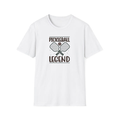 Women's Cute Pickleball T-shirt - Pickleball Legend White