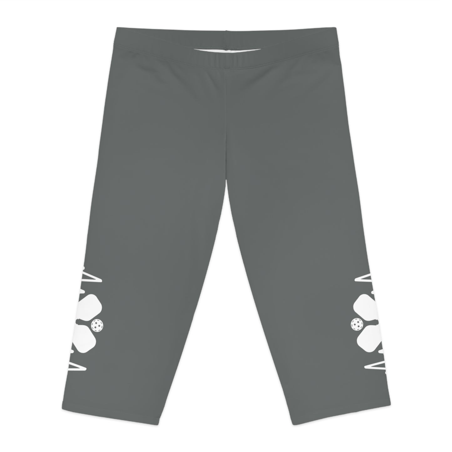 Women's Lightweight Pickleball Legging - Pickleball Pulse Grey