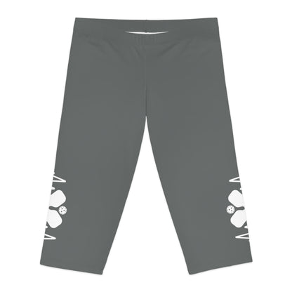 Women's Lightweight Pickleball Legging - Pickleball Pulse Grey