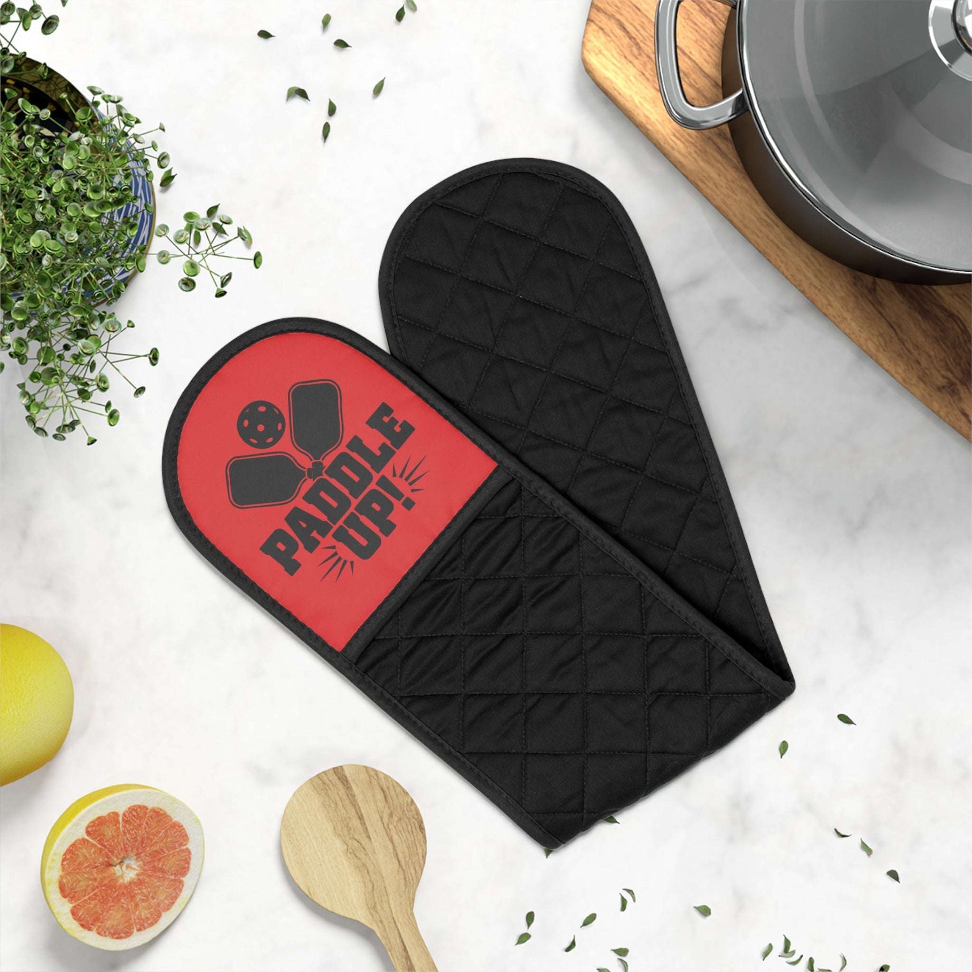 Pickleball Unique Oven Mitts - Paddle Up